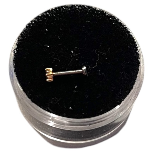 14K Solid Gold dainty mini double Marquis - Picture 4 of 4